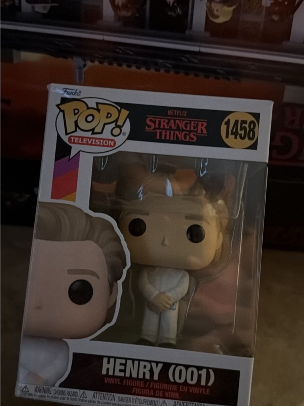 Funko Stranger Things Henry (001) White Pop! Figure